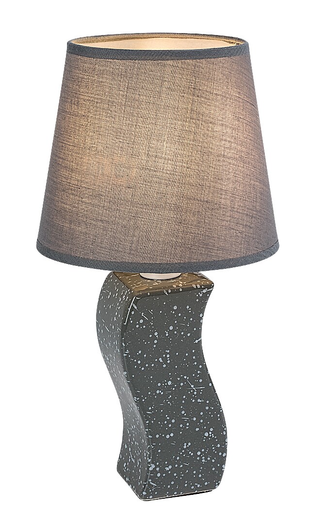 Stolní lampa Dayami šedá E14 1×40W RABALUX 74073