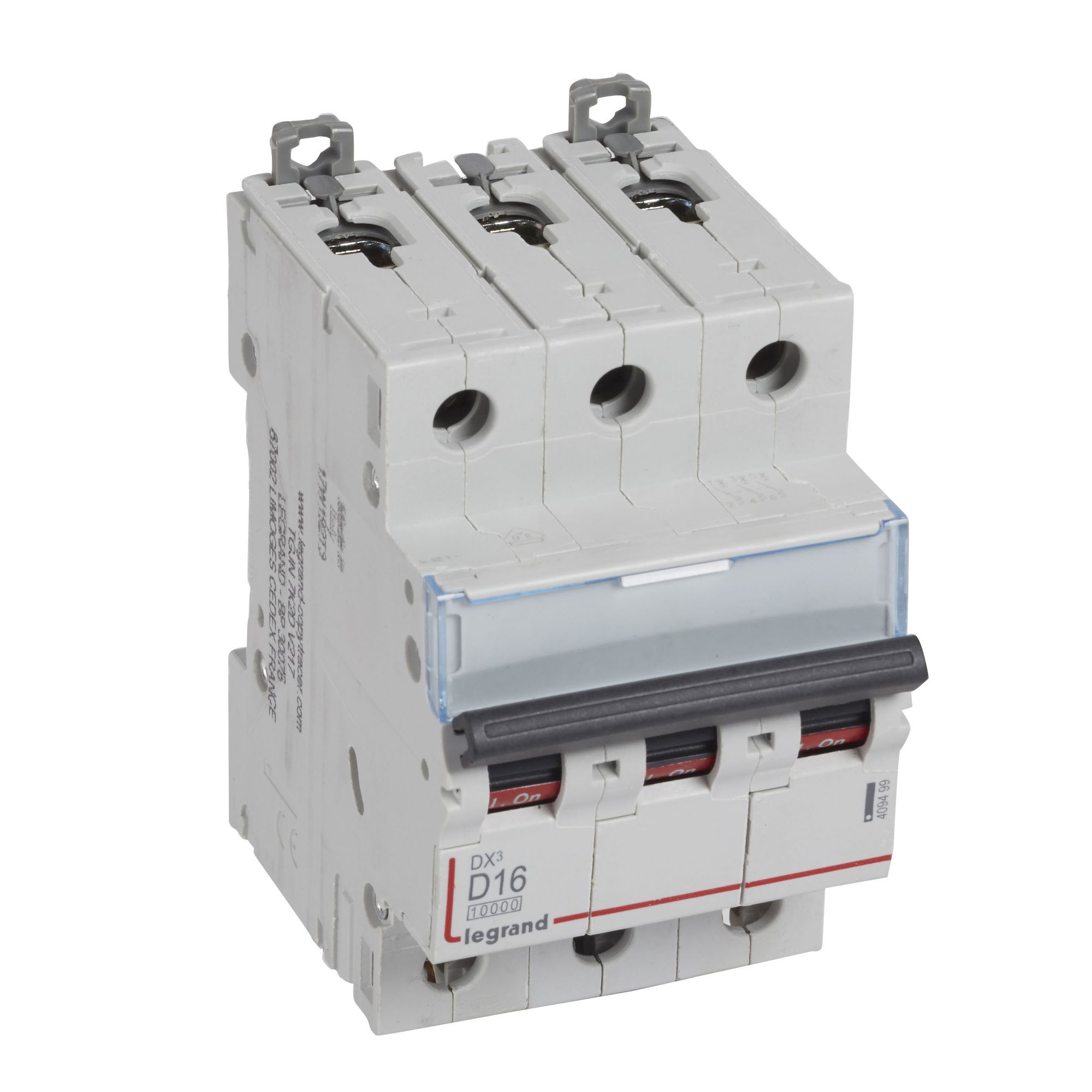 Jistič třípolový LEGRAND 409499 DX3 3P D16 10000A/16KA