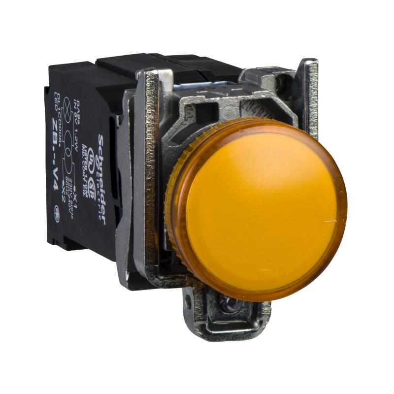 SCHN XB4BV5B5 Signálka s LED 400 V, oranžová