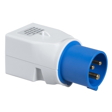 SCHN PKZA203 ADAPTÉR D 16A 2P+PE 230V 1 ZÁSUVKA