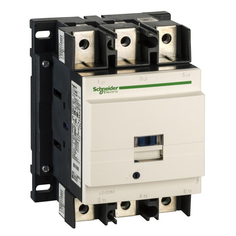SCHN LC1D150MD Stykač 150A 1"Z" +1"V" 220V DC, cívka s odruš.modulem