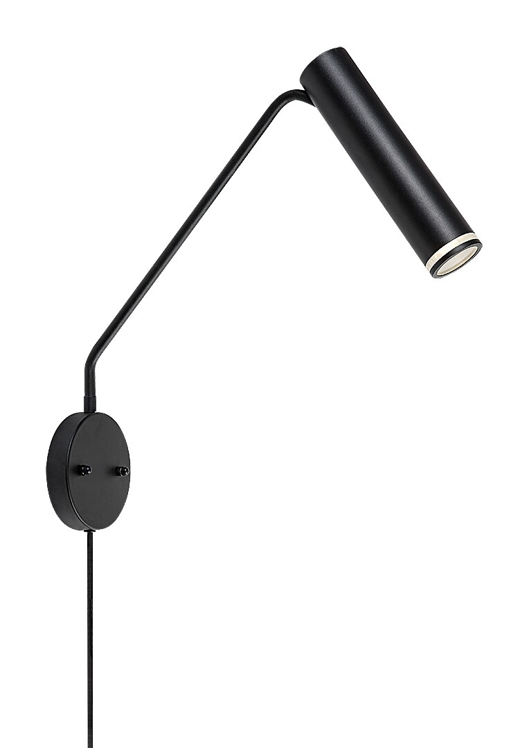 Nástěnné svítidlo Senobia černá GU10 1×35W RABALUX 73041