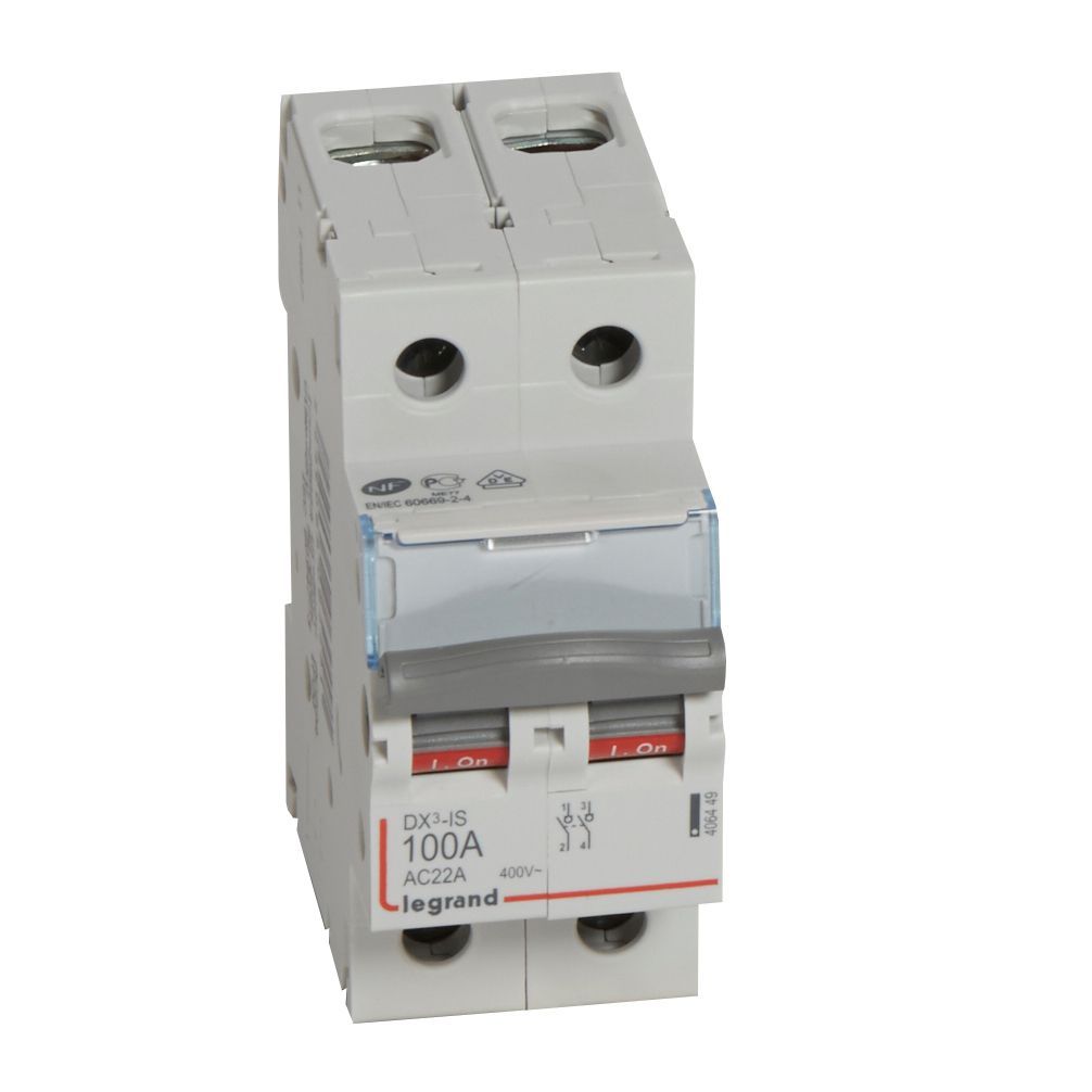 LEG 406449 DX3 VYPÍNAČ 2P 100A 400V