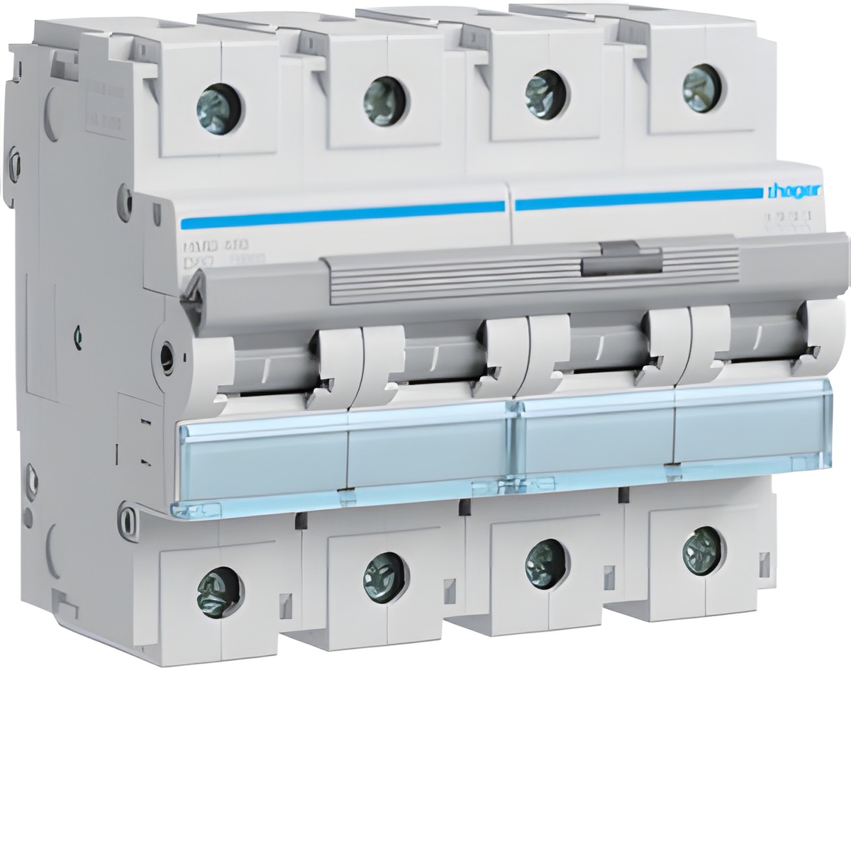 Jistič čtyřpolový HAGER HMD480 4-pól. 80 A, char. D, 15 kA