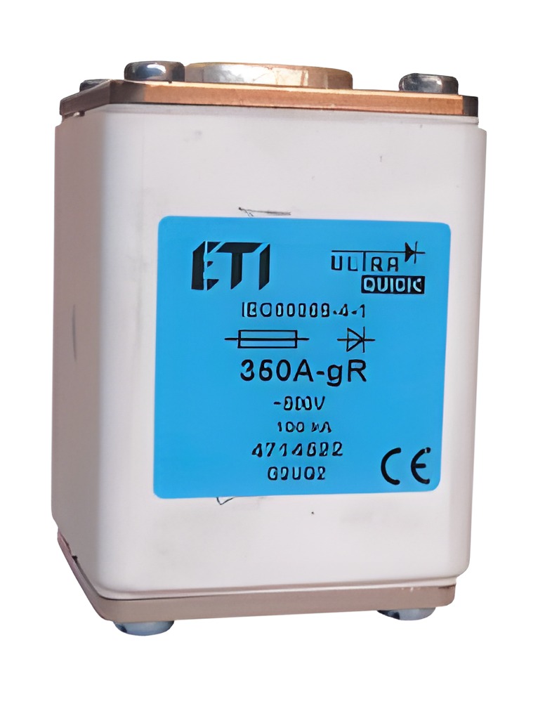 ETI 004714523 pojistka, G2UQ2/400A/500V