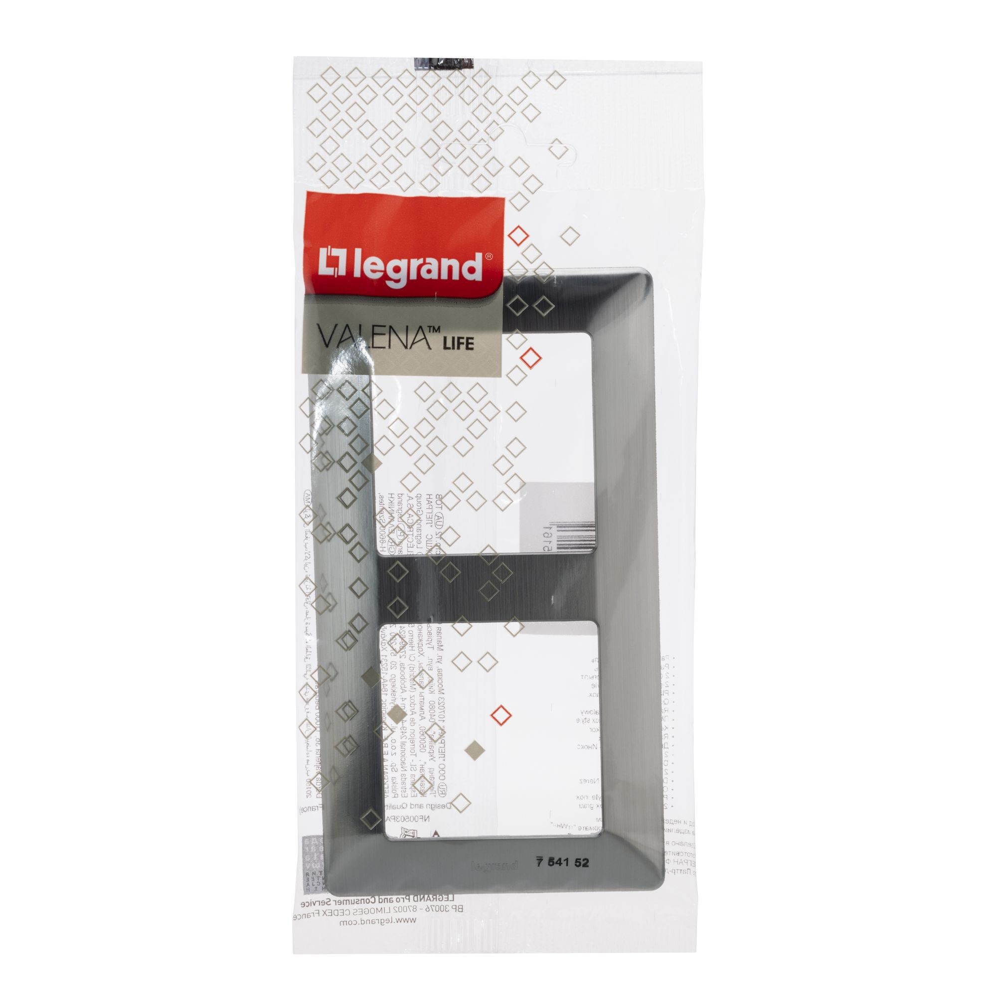 Rámeček dvojnásobný LEG 754152 Valena Life nerez