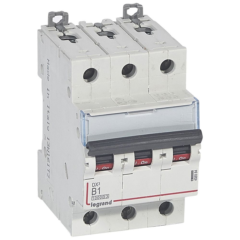 Jistič třípolový LEGRAND 408984 DX3 3P B1 10000A/16KA