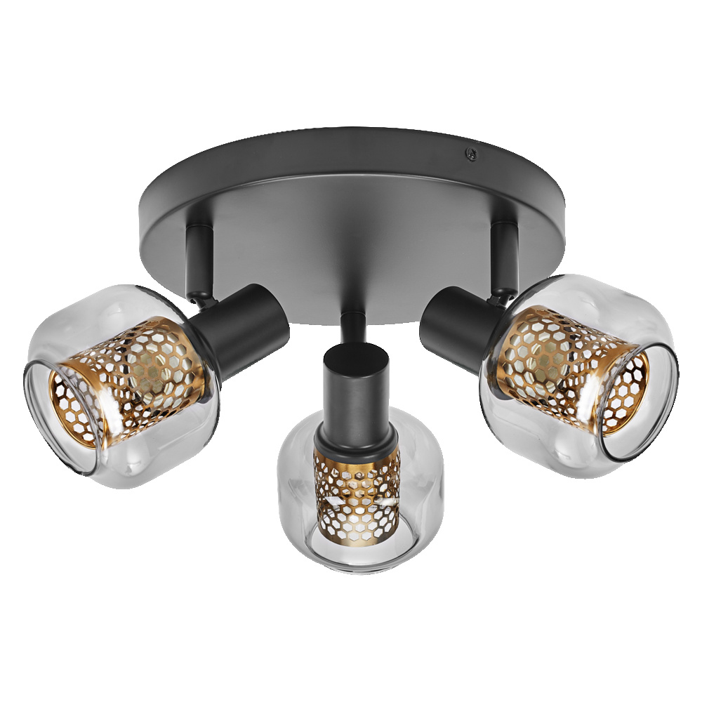 Svítidlo dekorativní OSRAM DECOR SPOT FIREFLY PL 3X2.8W E14BK OSRAM