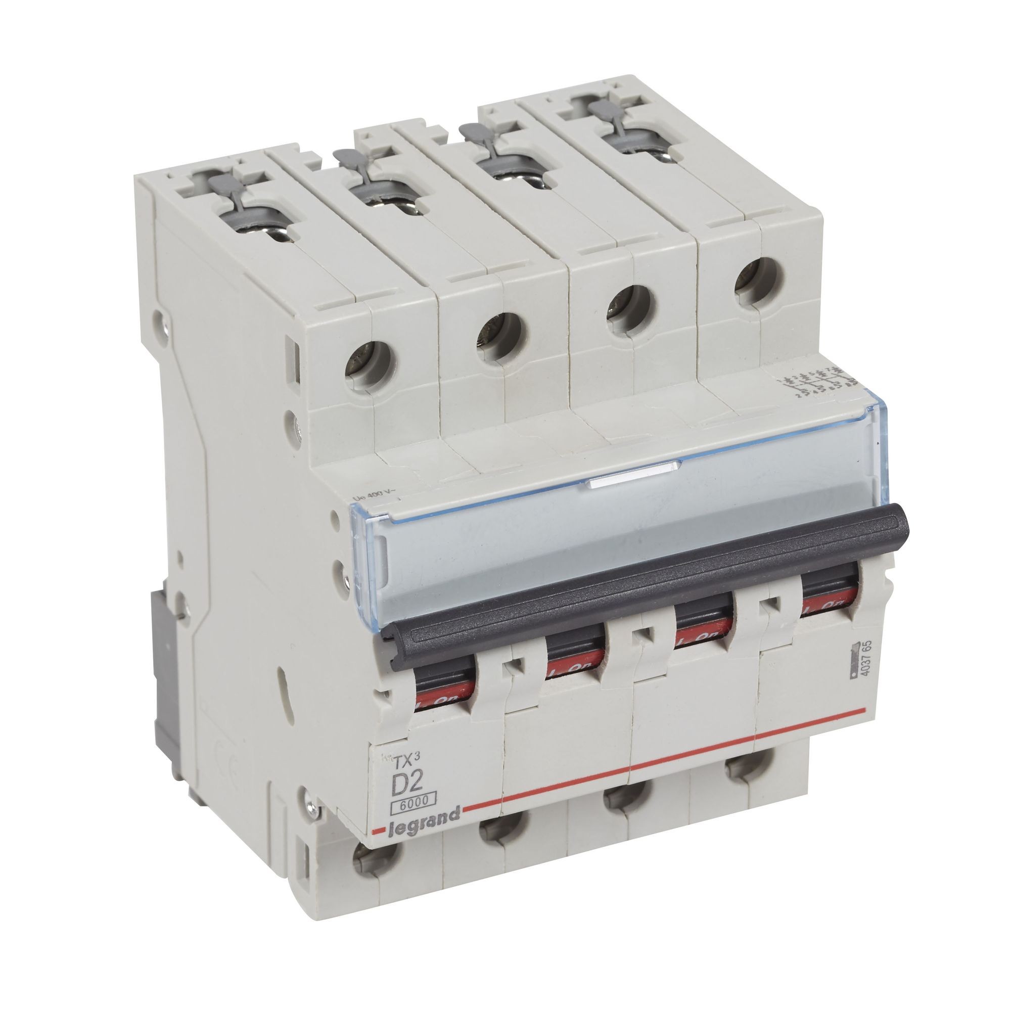Jistič čtyřpolový LEGRAND 403765 TX3 4P D2 6000A