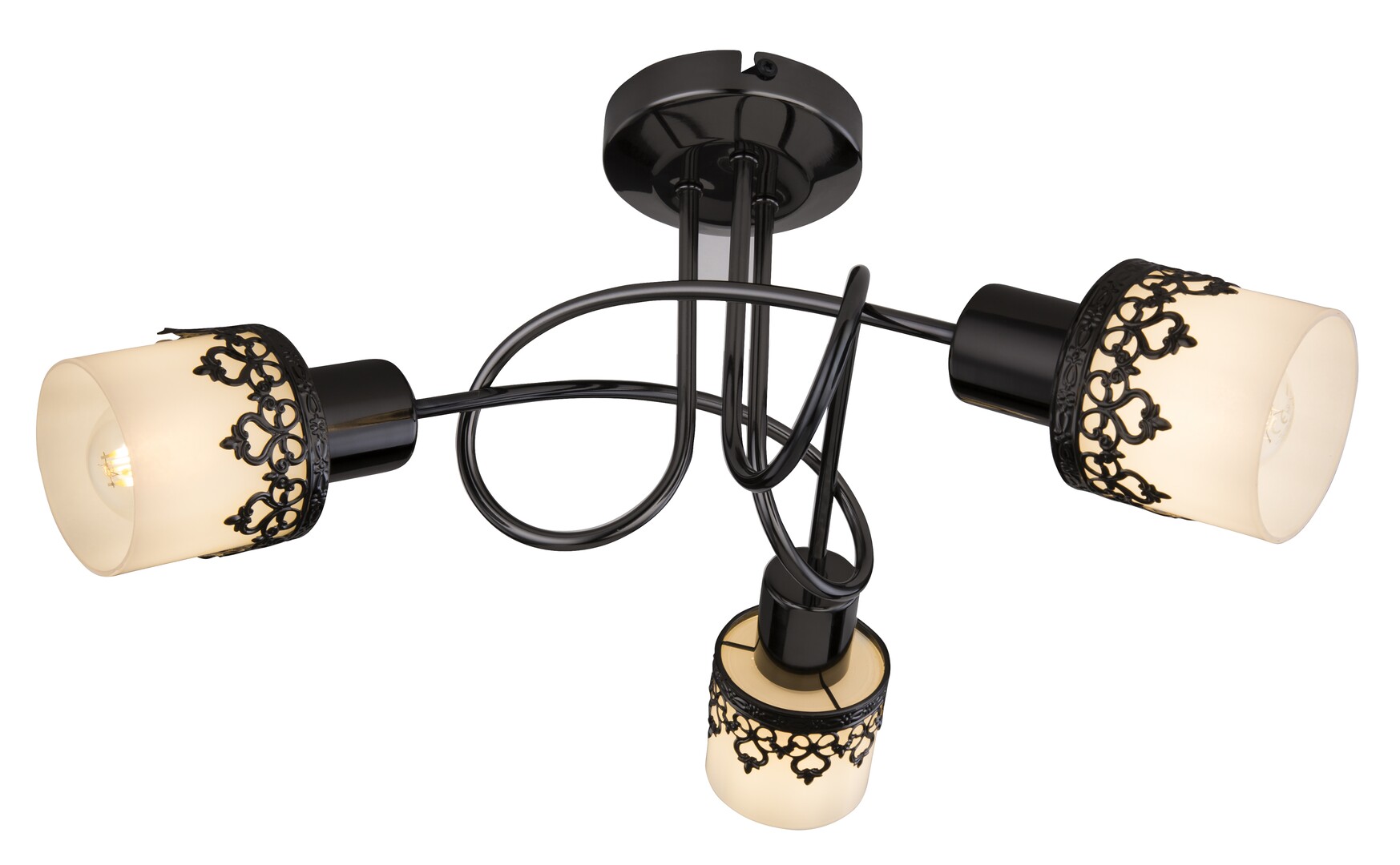Bodové svítidlo Lacey černá E14 3×40W RABALUX 5343