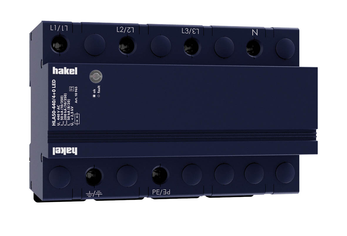 HAKEL 10965 HLA50-440/4+0 LED SPD typ 1