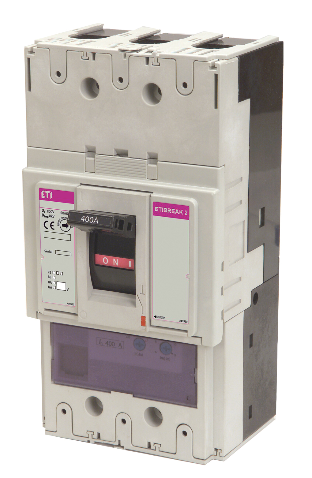 ETI 004671307 kompaktní jistič, EB2 250/4E 160A 4p
