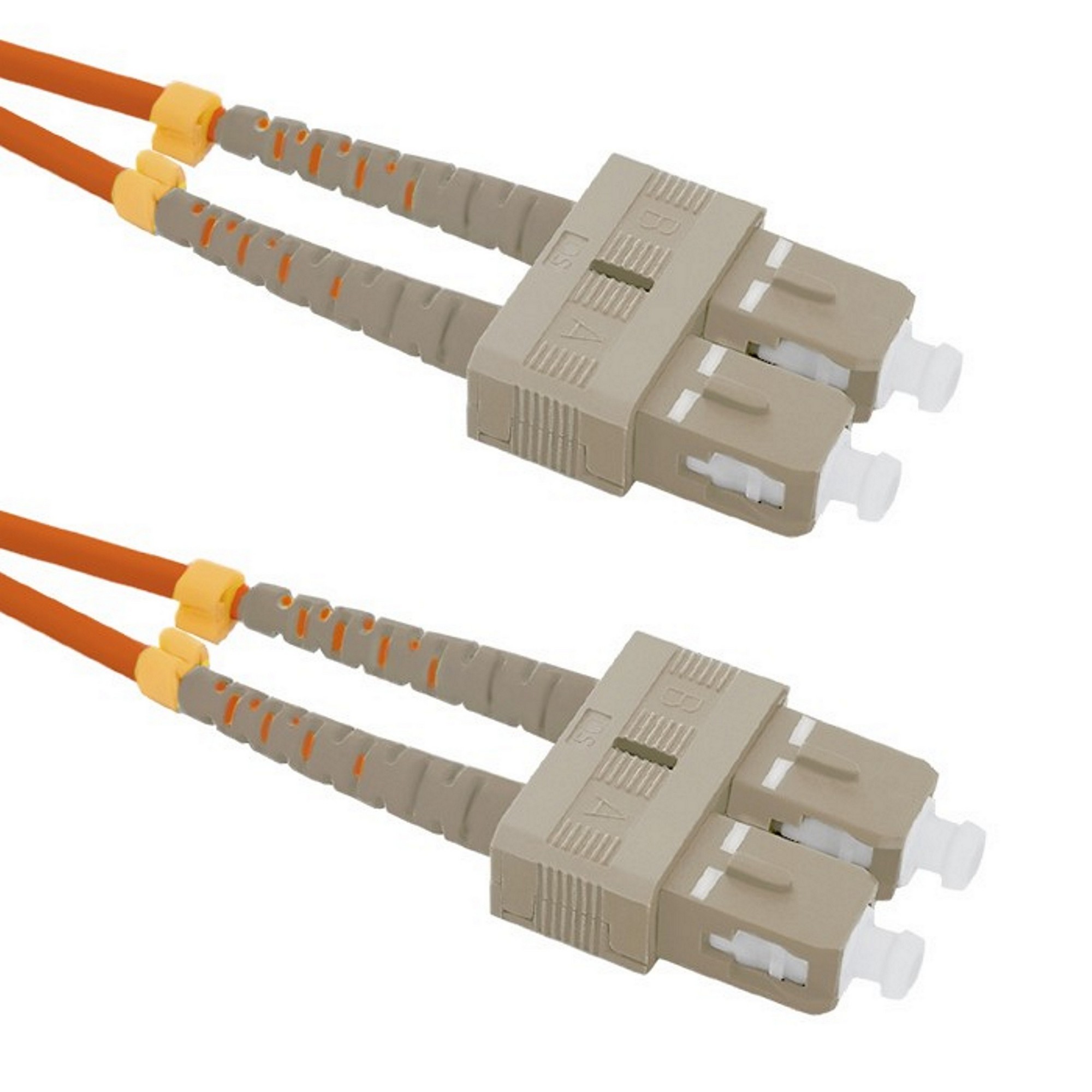 Patch kabel WIREX PO5DSCSC2, SC/UPC-SC/UPC, Multimode, 50/125, Duplex, OM2, 2 m