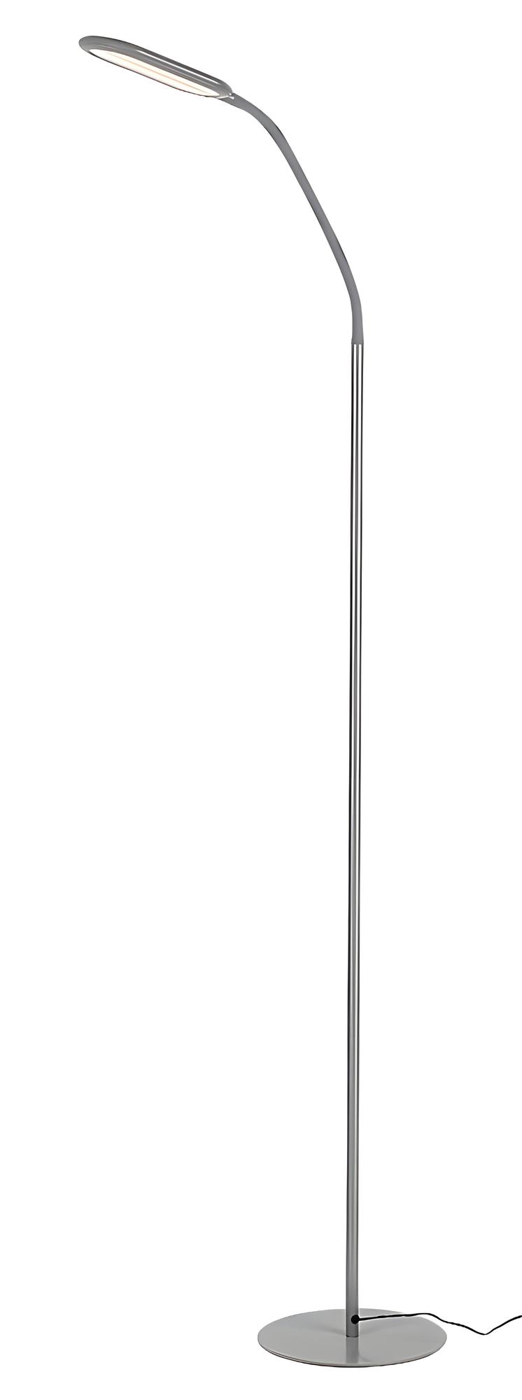 Stojací lampa Adelmo šedá LED 10W RABALUX 74010