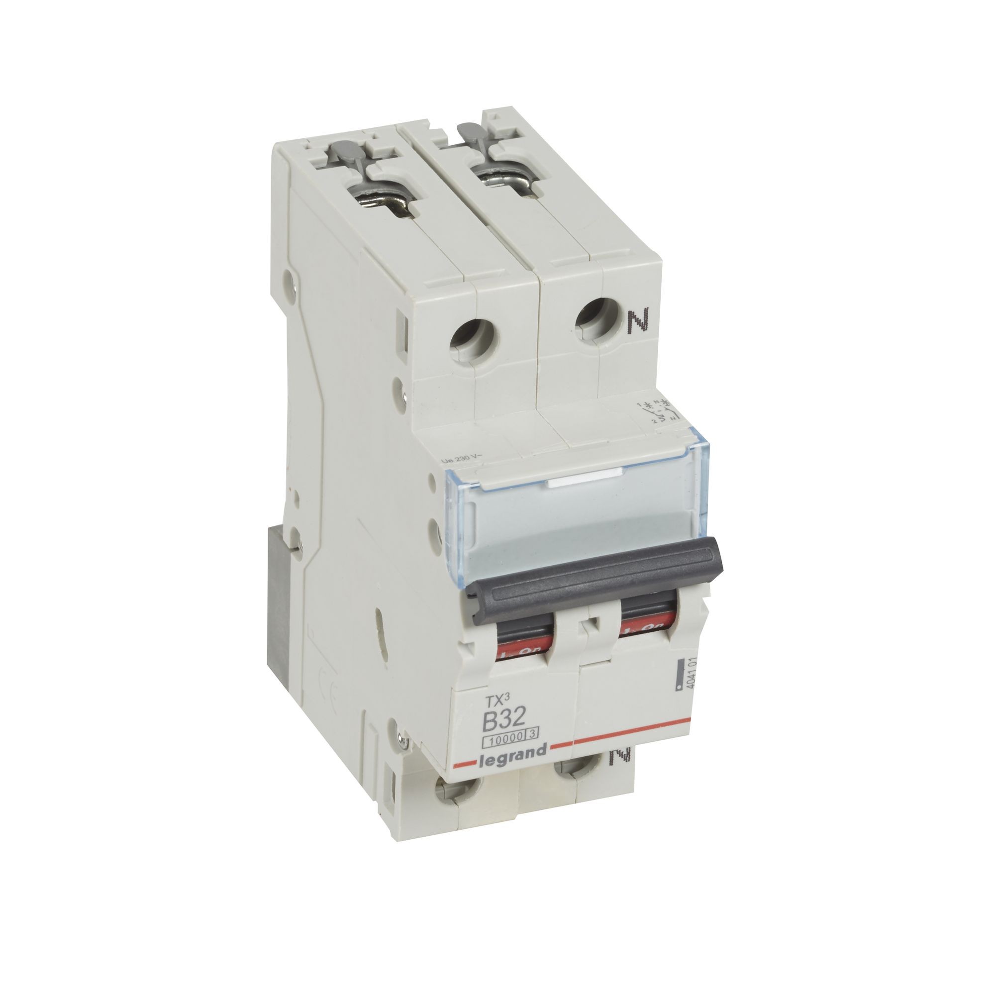 Jistič dvoupolový LEGRAND 404101 TX3 1+N B32 10000A