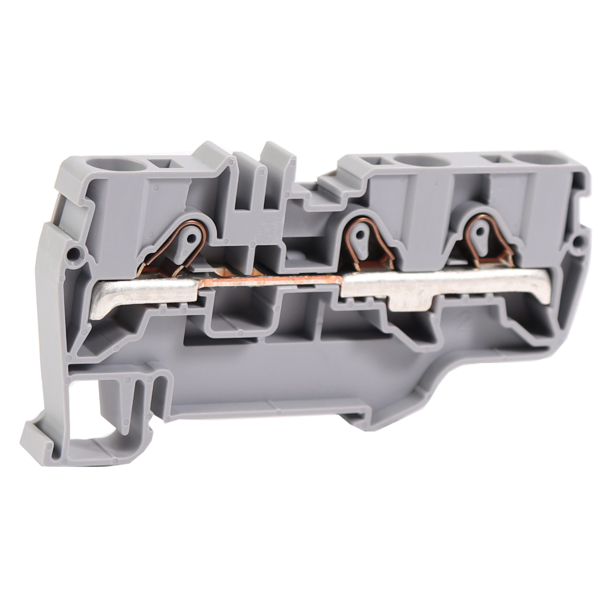 BEČOV A0307639 Svorka push-in PYK 6 E/1+2 - šedá