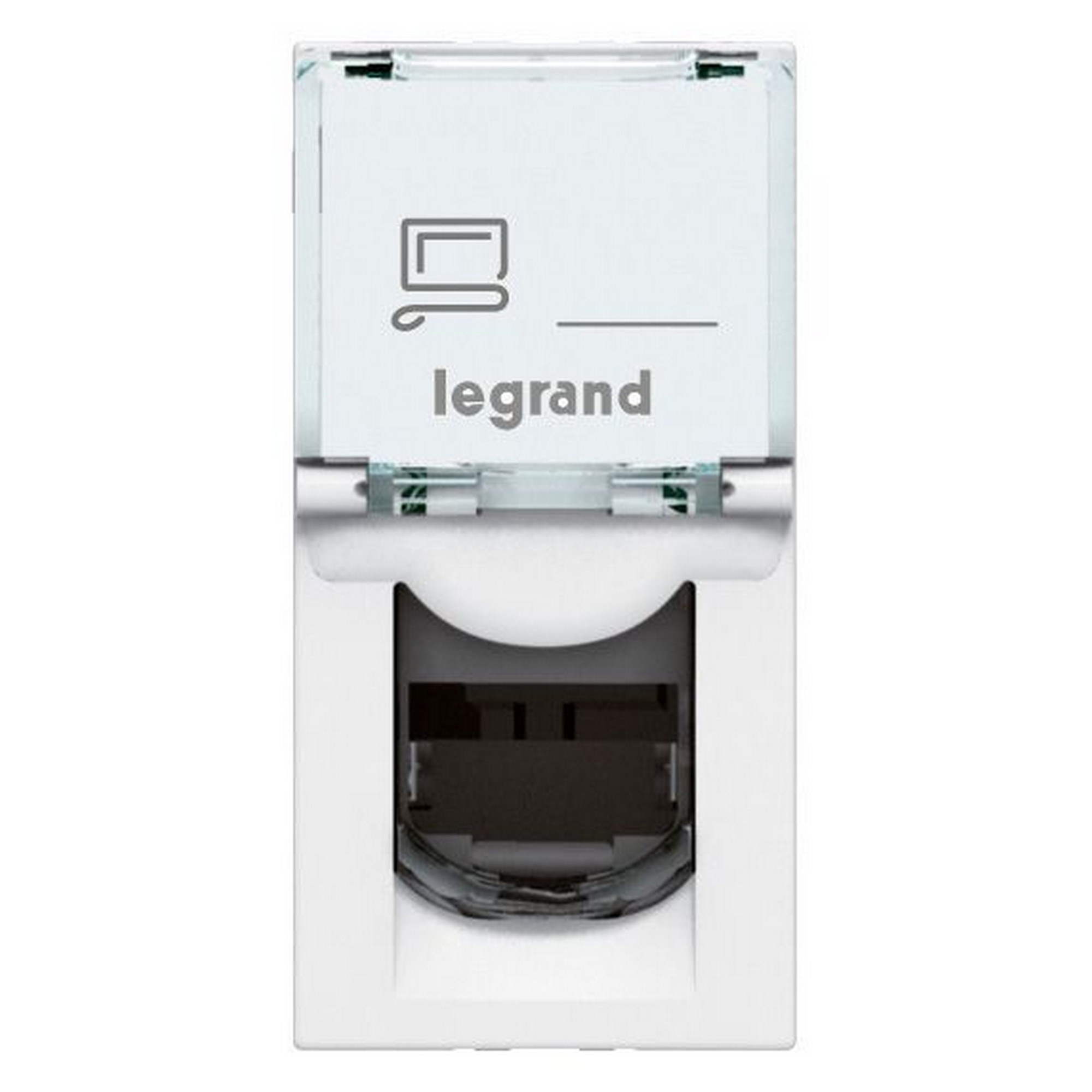 Zásuvka datová LEGRAND MOSAIC 076561, CAT6, RJ45, UTP, bílá