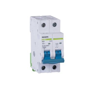 NOARK 100490 Ex9BH 2P D25 Instalační jistič 10 kA, charakteristika D, 25 A, 2pól