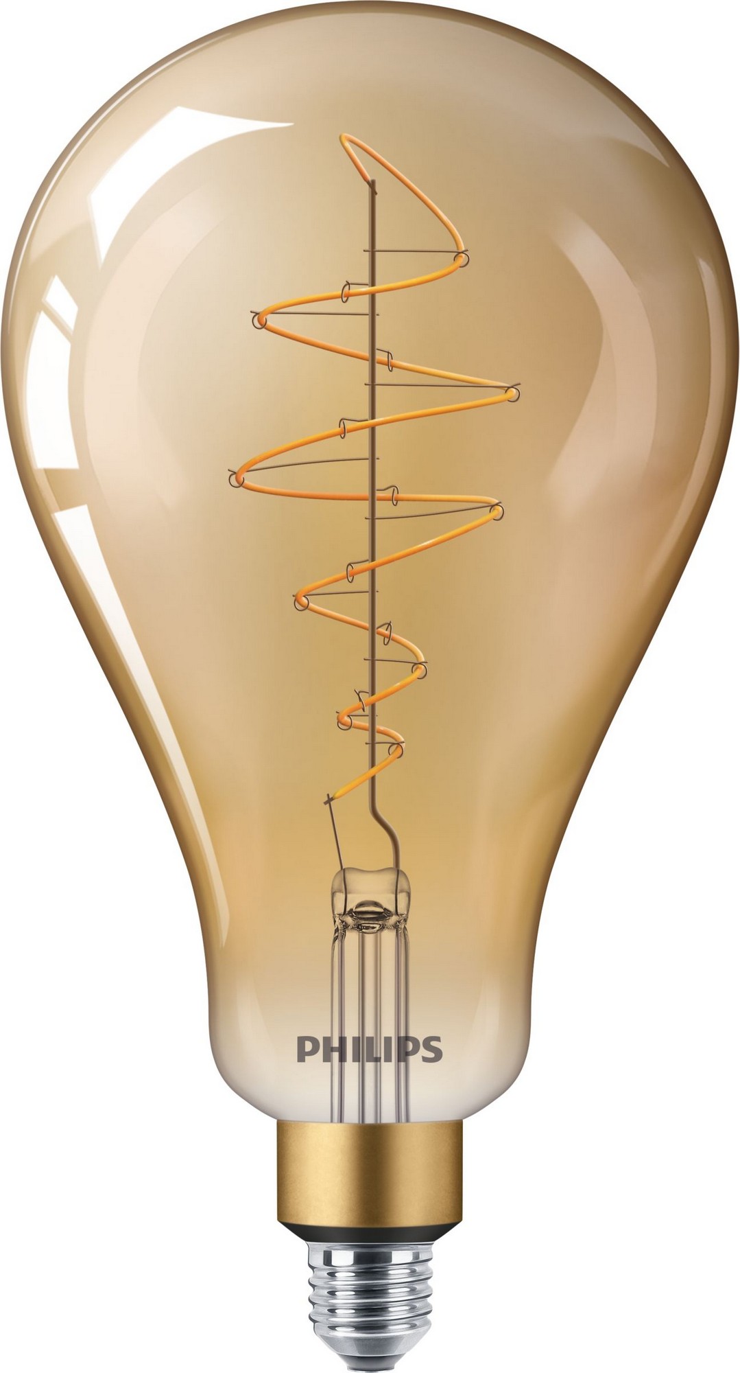 LED žárovka PHILIPS LED classic-giant 40W E27 A160 GOLD DIM