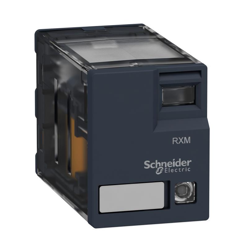 SCHN RXM4AB3BD Miniaturní 4P, 6 A, 24 V DC, LED (obj.množství 10 ks)