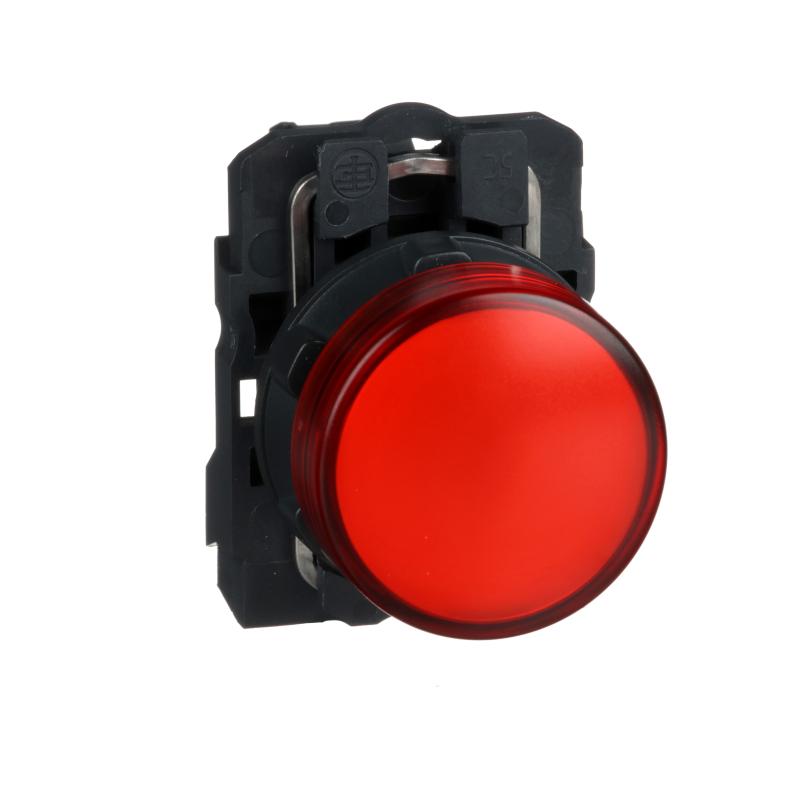 SCHN XB5AVG4 Signálka s LED, 110.....120V, rudá