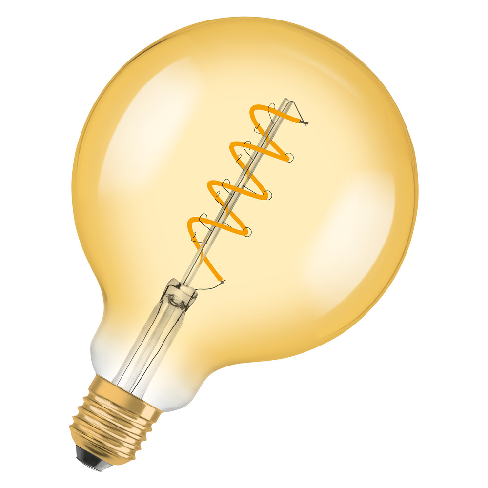 LED žárovka globe OSRAM 1906LEDGLOBE 4W/820230VSFILGDE27FS1