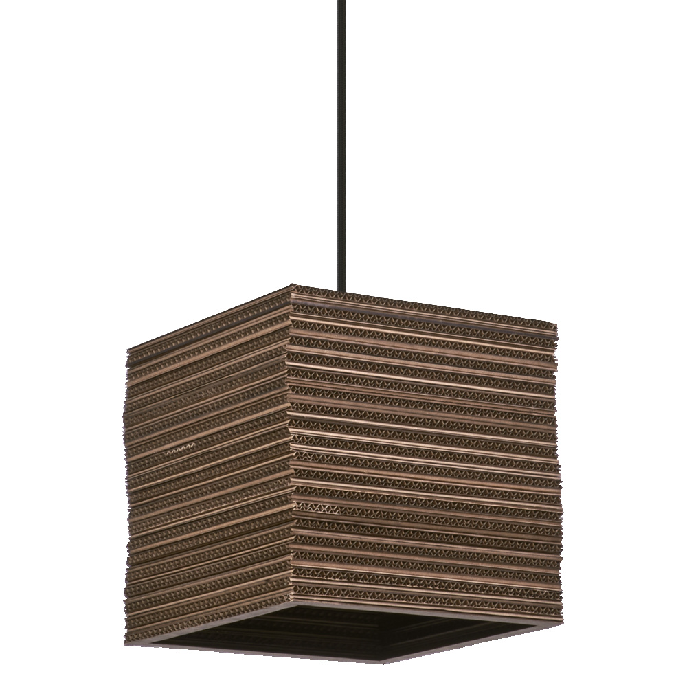 LED svítidlo dekorativní LEDVANCE DECOR CARDBOARD SQUARE PENDANT E27