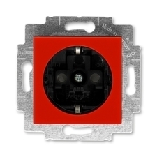 ABB 5520H-A03457 65 Jiné systémy zásuvek Zásuvka jednonásobná s ochrannými kontakty (podle DIN), s c