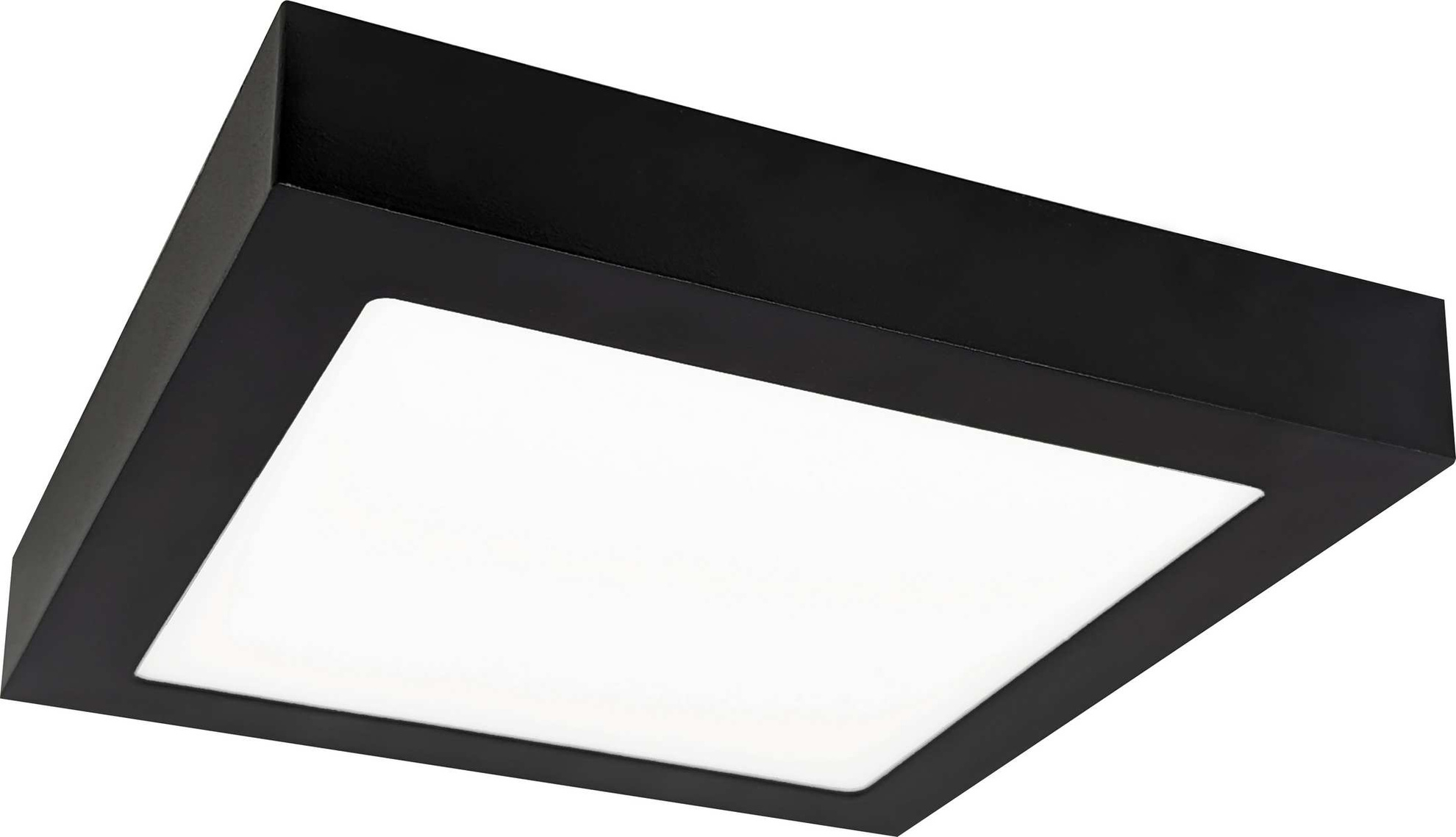Svítidlo LED přisazené GREENLUX LED60 FENIX-S černá 12W, neutrální bílá, černá