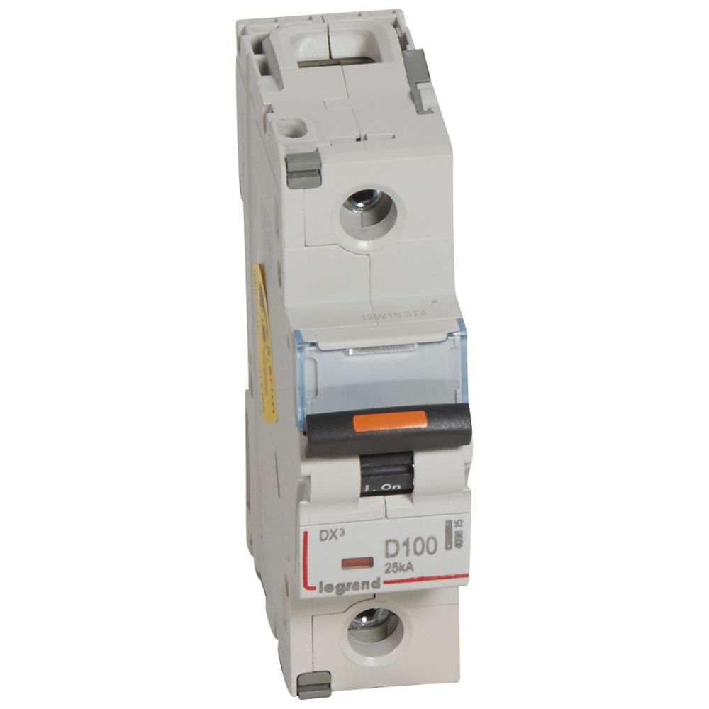 Jistič jednopólový LEGRAND 409815 DX3 1P D100 25KA