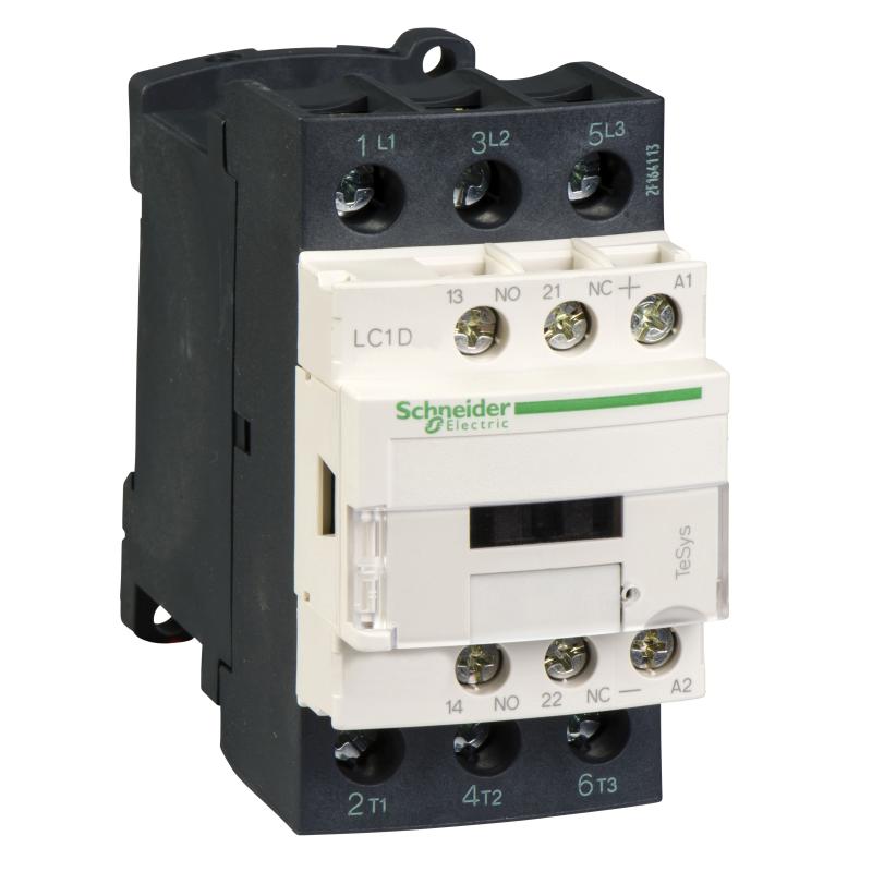SCHN LC1D256BD Stykač 25 A, 1Z+1V, 24 V DC, kabelová ok