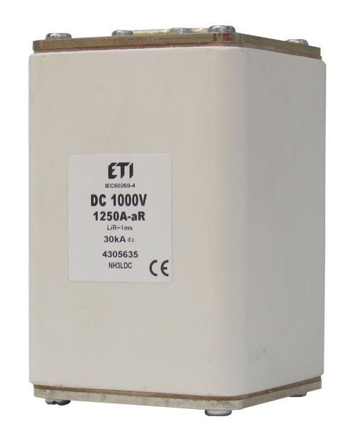 ETI 004305637 pojistka, G3LM aR 1000A/1000V DC