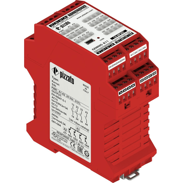 SCHM PZ-CSMP203M0 programovatelný bezpečnostní modul 3NO+1NO/4PNP, 24V, SIL3, PLe