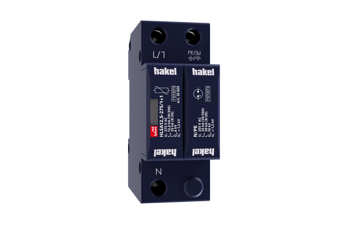 HAKEL 10059 HLSA12,5-275/1+1 SPD typ 1+2+3