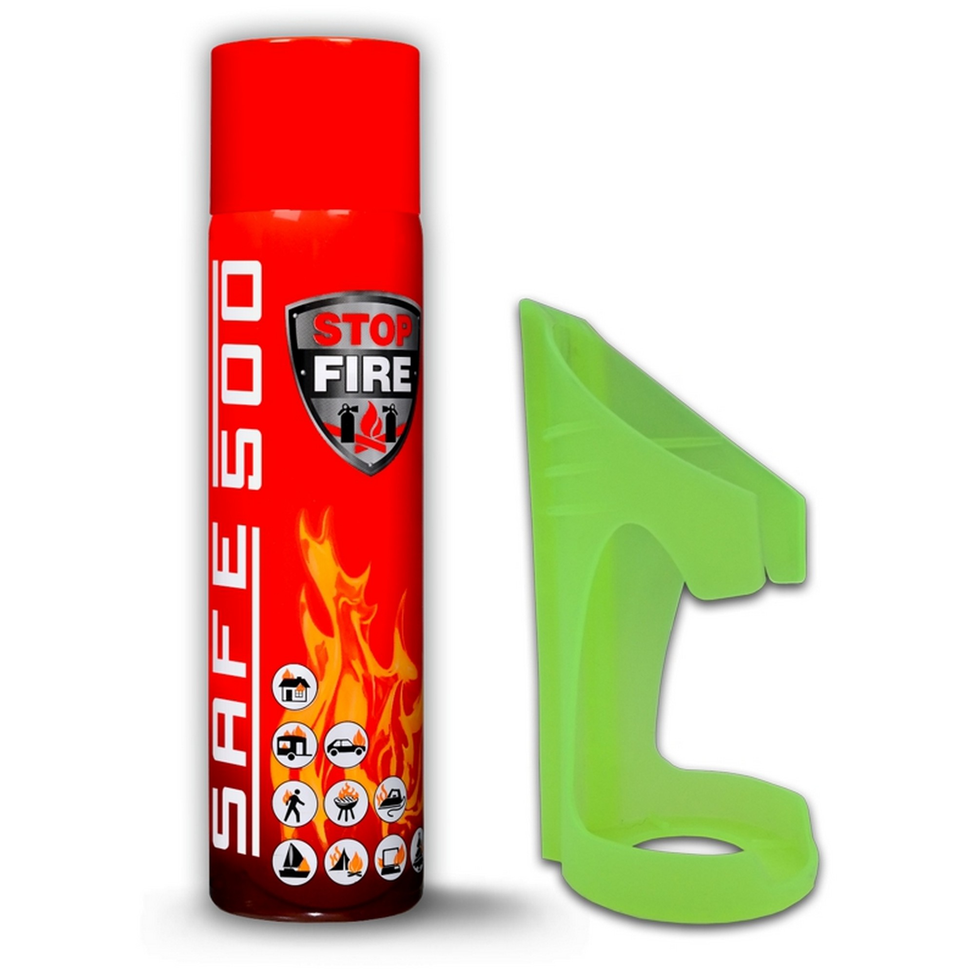 Hasicí sprej s držákem SAFE 500, 500ml