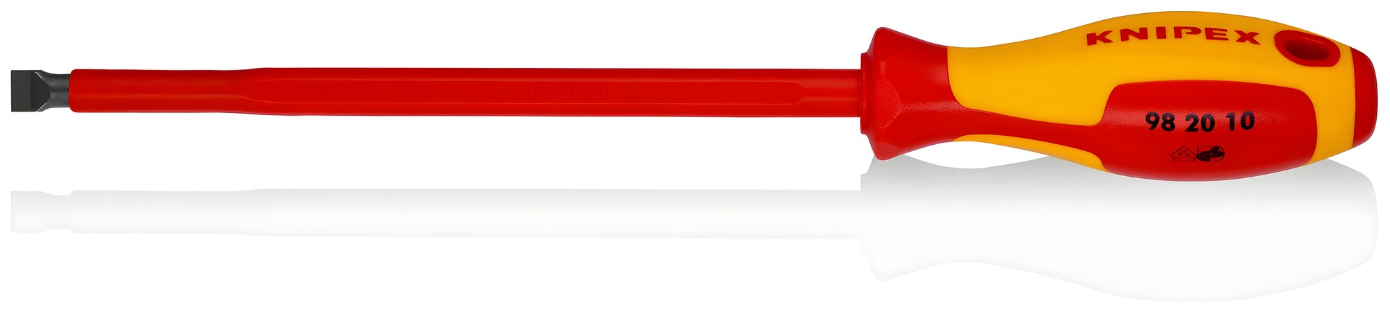 KNIPEX 98 20 10 Šroubovák plochý