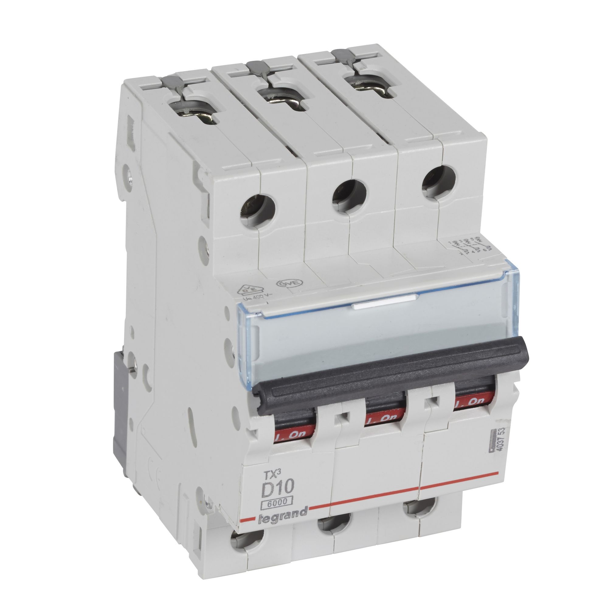 Jistič třípolový LEGRAND 403753 TX3 3P D10 6000A