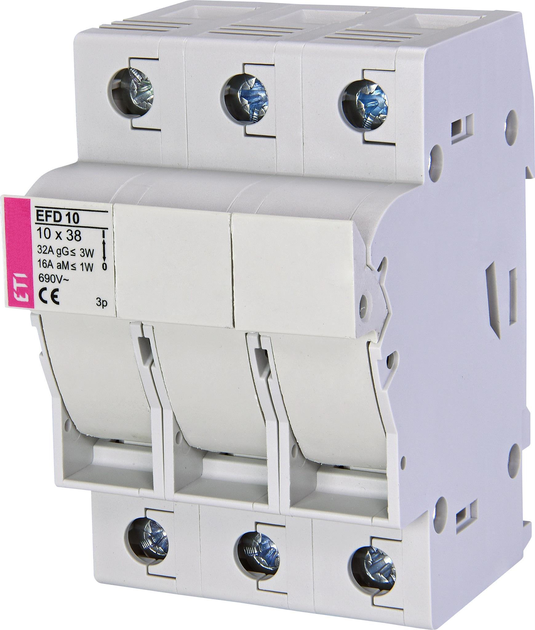 ETI 002540004 pojistkový odpínač, EFD 10 3p
