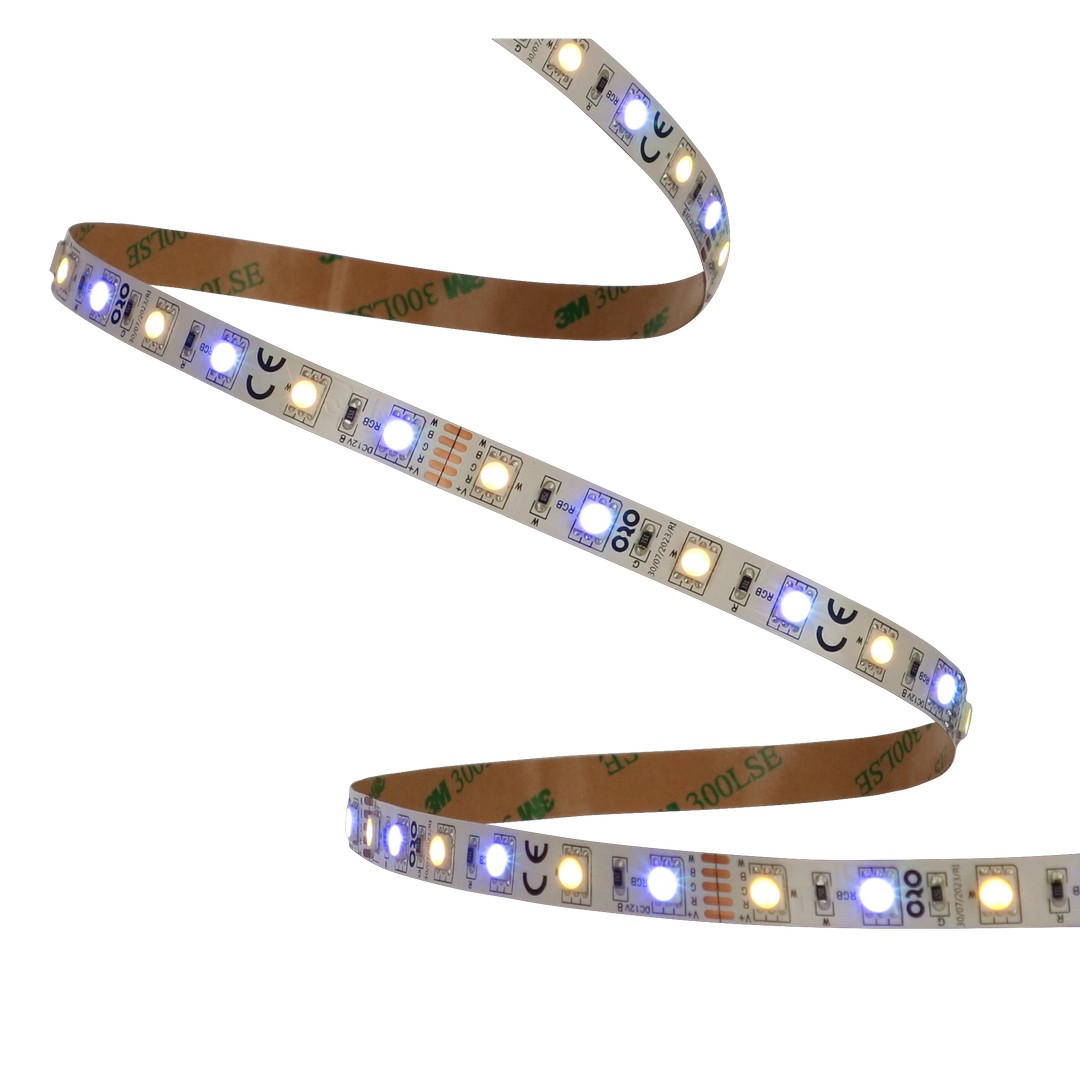 LED pásek LED-POL Strip SMD 12V/200LM/RGB 5M IP65