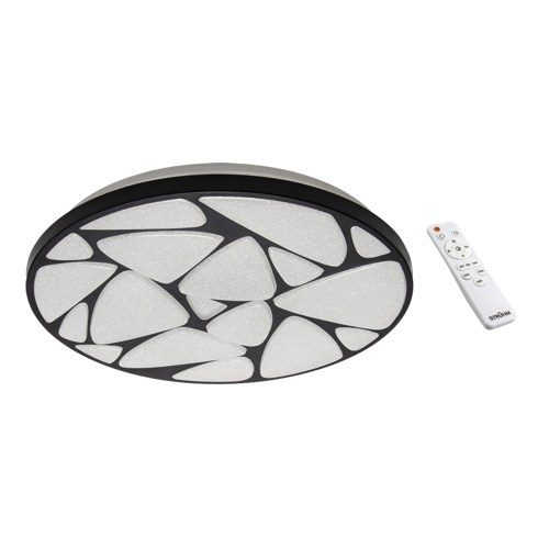 DAM Plafoniera MINERAL SMD LED C 48W WW-CW IP44 černá