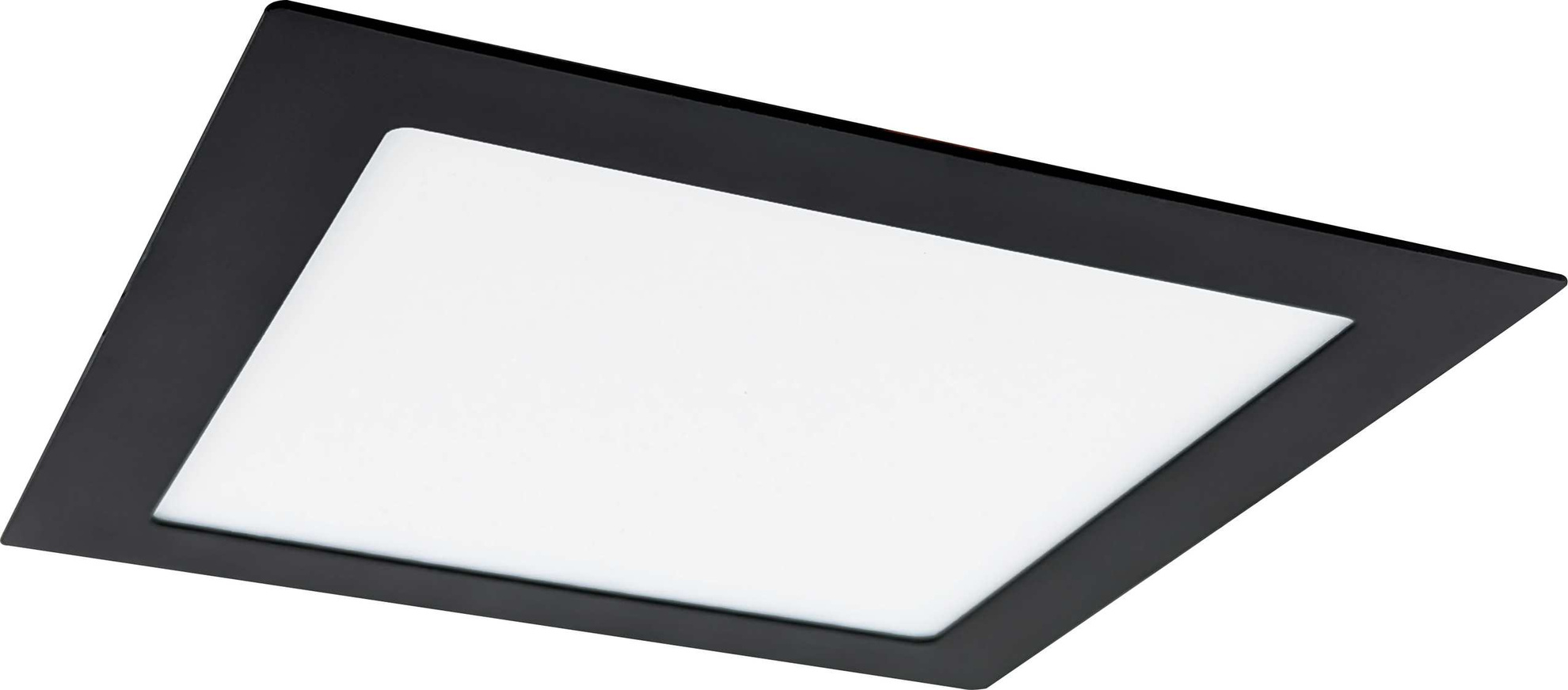 Svítidlo LED vestavné GREENLUX LED90 VEGA-S černá 18W, teplá bílá, černá