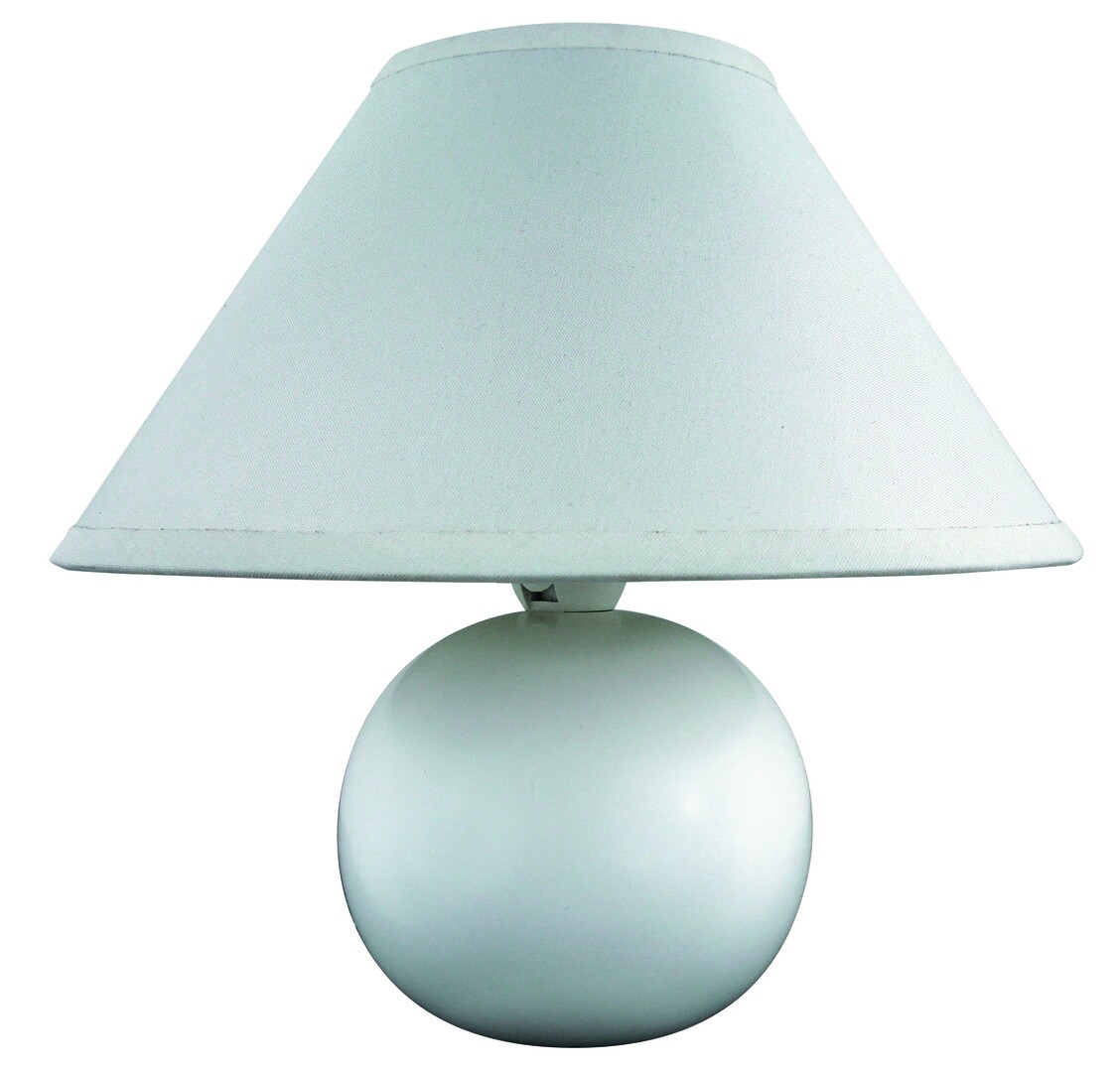 Noční lampička Ariel matná bílá E14 1×40W RABALUX 4901
