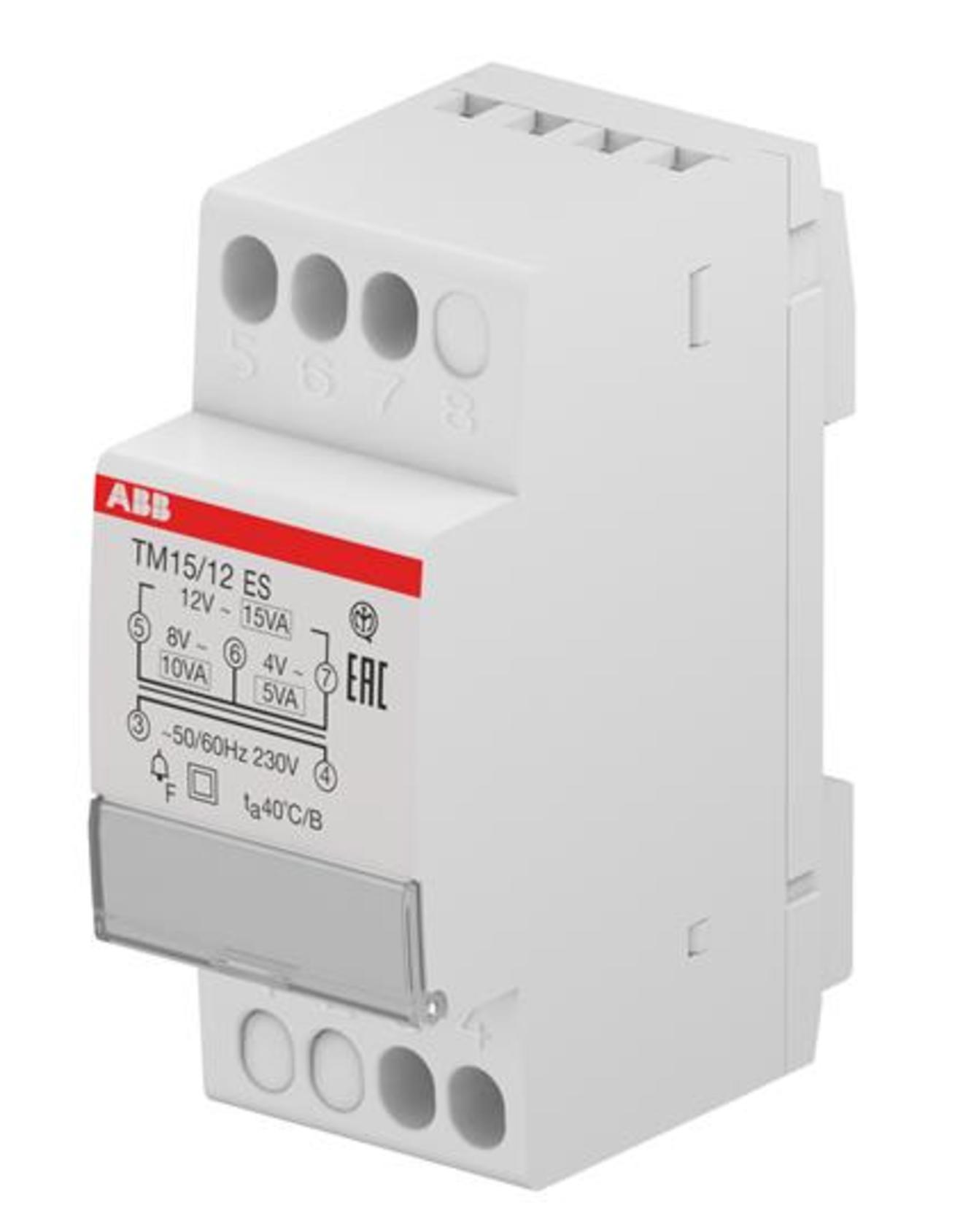 ABB 2CSM228585R0802 TM15/12ES transformátor zvonkový bezpečnostní