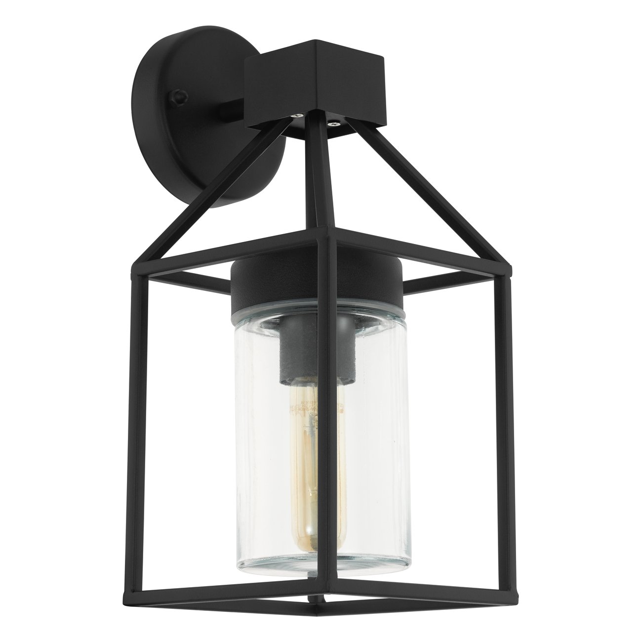 Nástěnná lampa Eglo TRECATE pozink černá 97296
