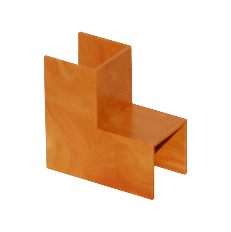 MALPRO 34040-8802 Úhel vnitřní 40x40mm, imitace dřeva světlá