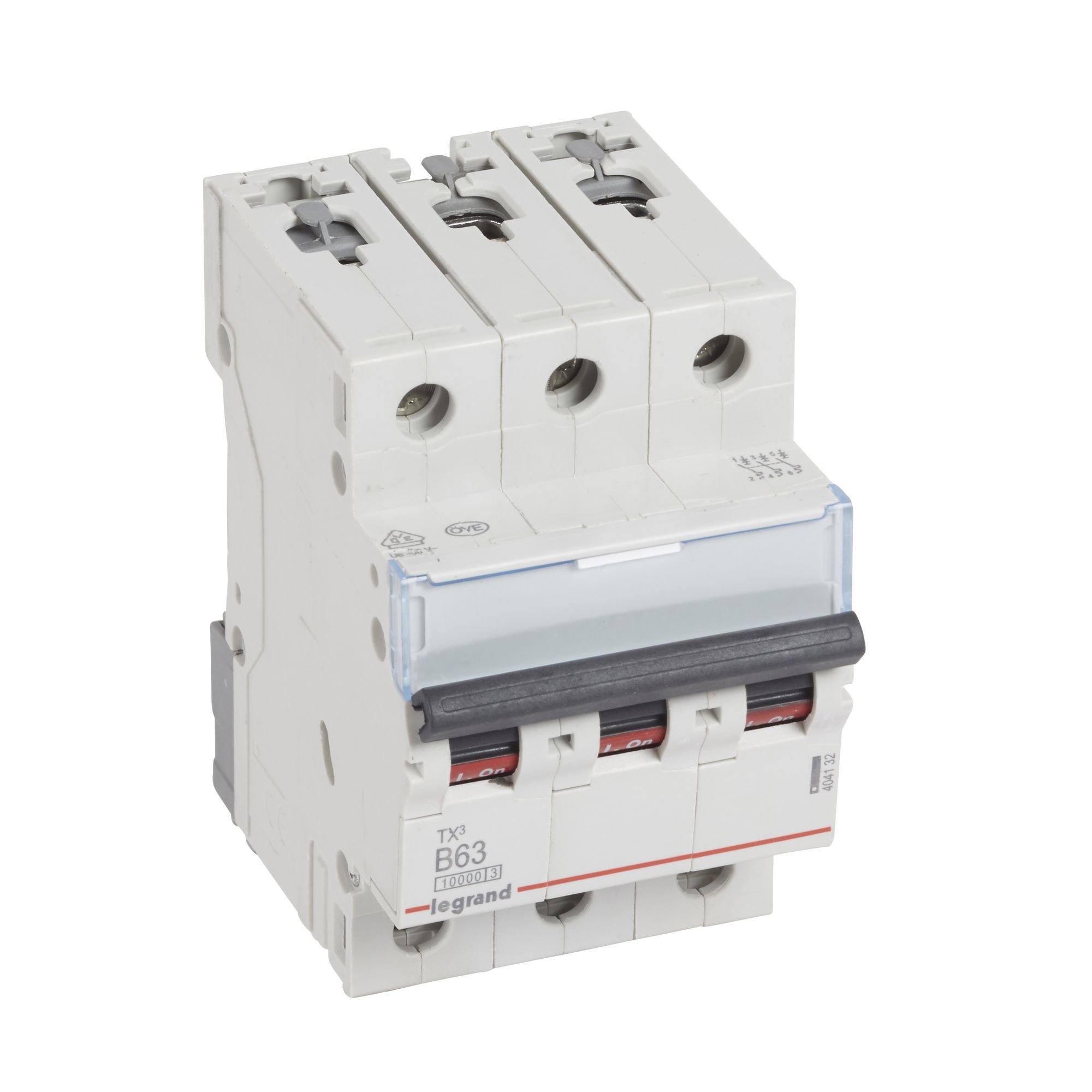 Jistič třípolový LEGRAND 404132 TX3 3P B63 10000A