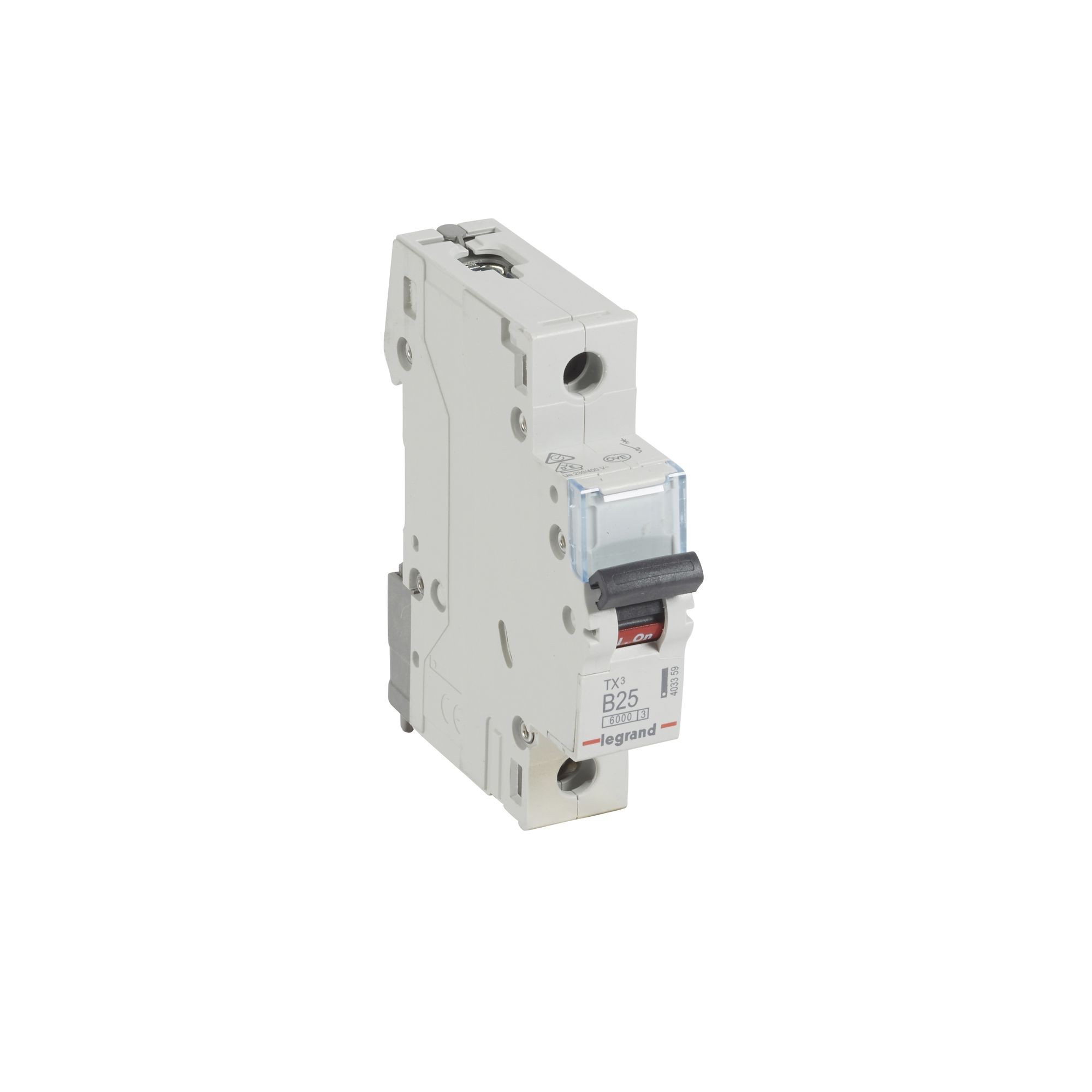 Jistič jednopólový LEGRAND 403359 TX3 1P B25 6000A