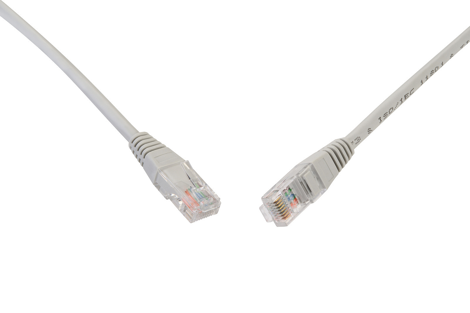 Patch kabel SOLARIX C6-155GY-7 mB, CAT6, UTP, PVC, non-snag-proof, 7 m, šedá
