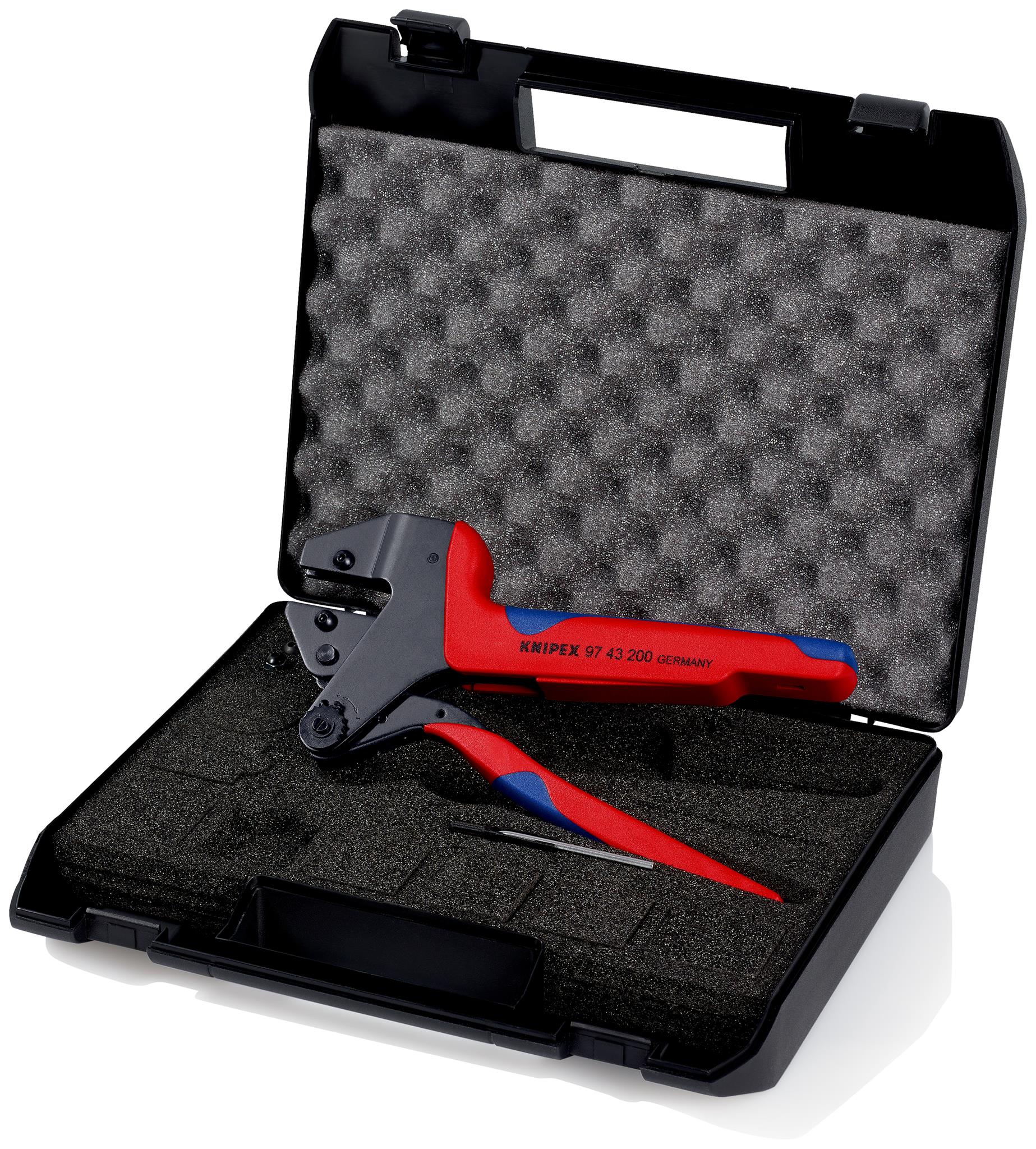 KNIPEX 97 43 200 Kleště lisovací, víceúčelové, systémové
