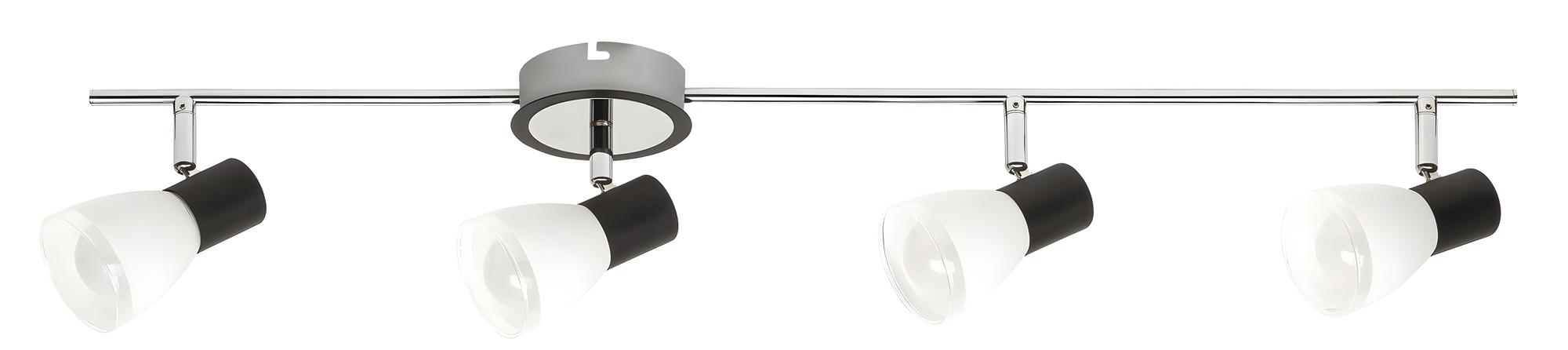 Bodové svítidlo Ati černá E14 4×40W RABALUX 5979